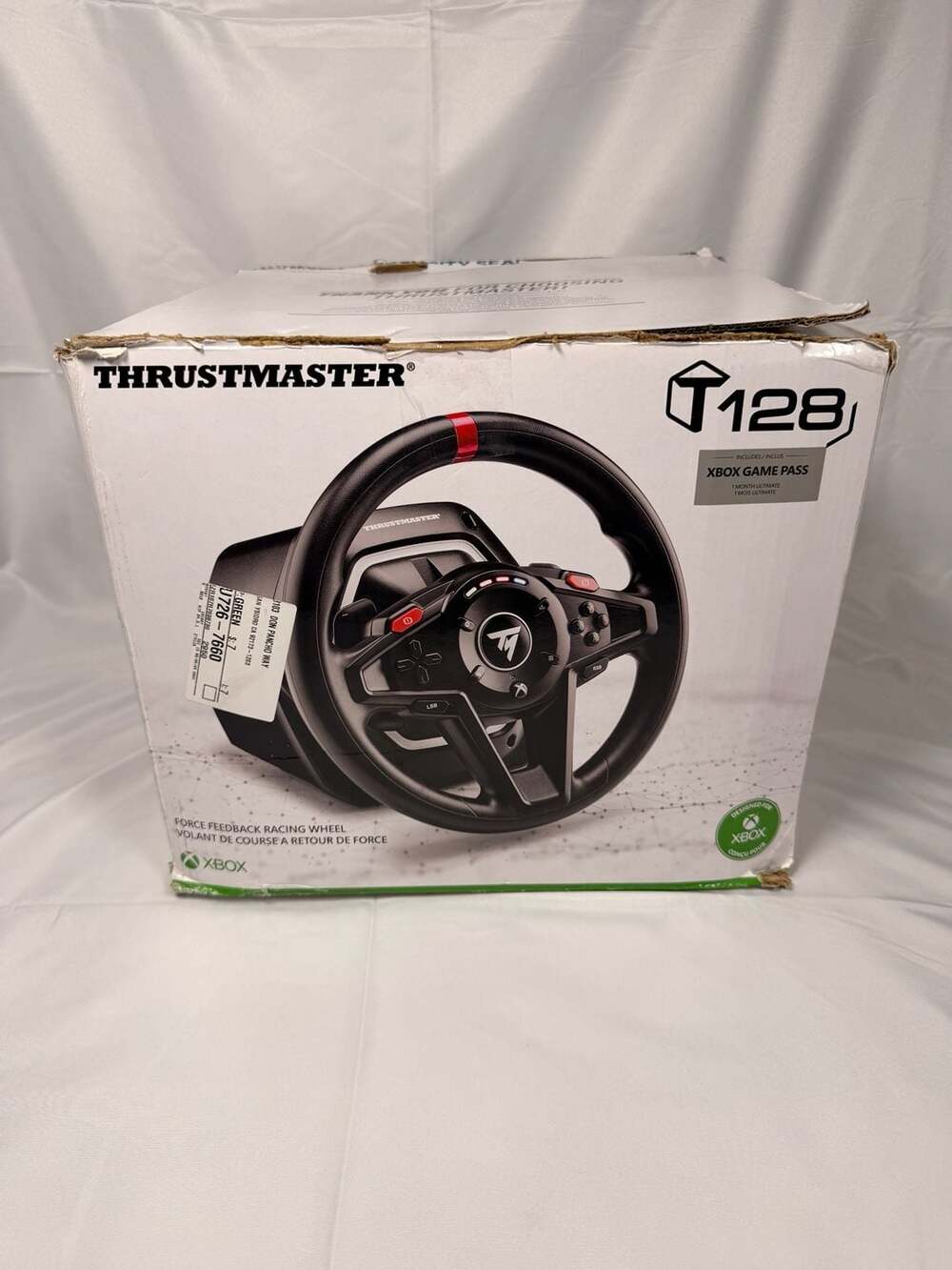 Thrustmaster T128 Force Feedback Racing Wheel Xbox Series X S PC